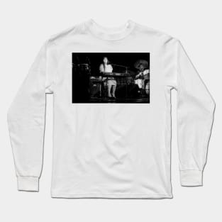 Laura Nyro BW Photograph Long Sleeve T-Shirt